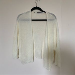 Manguum Cream Knit Cardigan